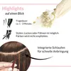 hair2heart Microring Extensions Echthaar glatt - 25 Produktbild-Vorschau 5