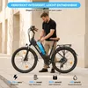 ESKUTE C100 PLUS E-Bike，26 Zoll Elektrofahrrad, E-Cityrad Produktbild-Vorschau 3