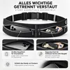 PRECORN Laufgürtel für Handy, wasserabweisend, 2 Fächer, Produktbild-Vorschau 2