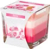 Bispol, Duftkerze, rosa Quadrat, 1 Stück Produktbild-Vorschau 1
