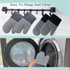 Ofenhandschuhe Hitzebeständig 300°C, Silikon Anti-Rutsch Produktbild-Vorschau 6