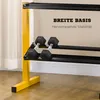 SPORTNOW Stojak na hantle, 2-stopniowy stojak na hantle, Podgląd zdjęcia produktu 5