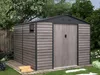 ADELMO Gartenhaus aus verzinktem Stahl, Holzmaserung - Produktbild-Vorschau 2