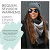 styleBREAKER Uni Beanie Mütze mit Fleece Innenfutter und Produktbild-Vorschau 7