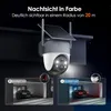 Caméra de surveillance extérieure Batterie solaire 2K Voir les images du produit 8
