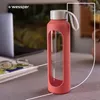 Sklenená fľaša na pitie Wessper so silikónovým obalom – 0,5 Náhľad obrázku produktu 6