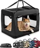 lionto Caisse de transport pour chiens pliable, caisse en Voir les images du produit 1