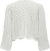 ONLY ONLNOLA LIFE 3/4 PULLOVER KNT NOOS Cloud Dancer S Produktbild-Vorschau 7