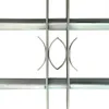 Fenstergitter Verstellbar mit 2 Querstäben 1000-1500 mm Produktbild-Vorschau 3