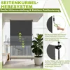 UISEBRT Klemmmarkise 100 × 310 cm Vertikalmarkise Produktbild-Vorschau 7