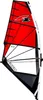 F2 Windsurf Segel Rodeo Team  3,6qm Rot Modell 2022 NEU Produktbild-Vorschau 1