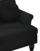 vidaXL Lavica s vankúšmi čierna 120,5 x 65 x 75 cm zamat Náhľad obrázku produktu 6