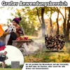 UISEBRT U-Form Kaminholzregal Aussen Kaminholzhalter Produktbild-Vorschau 7