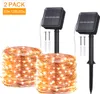 2 sztuki Tomshine 120Leds, 12-metrowe słoneczne lampki Podgląd zdjęcia produktu 8
