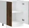 vidaXL Spülenunterschrank Kalmar Räuchereiche 60x46x81,5 cm Produktbild-Vorschau 5