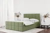 Boxspringbett Schlafzimmerbett JOST 140x220cm in Stoff Matt Produktbild-Vorschau 1