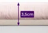 PASSUA Hochflor-Teppich Dave, rund, 80 cm, Rosa, weich Produktbild-Vorschau 5