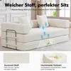PixelPilot Schlafsofa 2-Sitzer aus Cord, ausklappbar, Produktbild-Vorschau 11