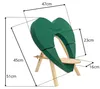 Nass Steckschaum Herz 45cm mit Eco Urnen Podest & Ständer Produktbild-Vorschau 7