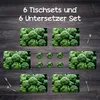Tischset 6x45x30 cm + 6x10fi cm Platzset Tischmatte Produktbild-Vorschau 4