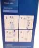 Instructions for installing a shower filter. Voir les images du produit