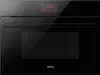 A black built-in oven with a digital display. Produktbild-Vorschau