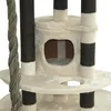 Kratzbaum Katzenbaum beige 146 x 83 x 60 cm Produktbild-Vorschau 3