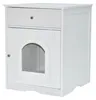 Katzenschrank für Katzentoilette 48 × 53 × 64 cm Produktbild-Vorschau 1