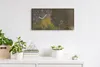 Wandbild Leinwand Bilder Wanduhr 60x30 Die untergehende Produktbild-Vorschau 3