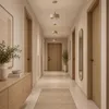 MasterLED Pendelleuchte E27 30 cm Beige Gold Nilo Stahl für Produktbild-Vorschau 5