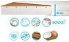 Kindermatratze 170x90 cm, Kokos, H1/H2, Kaltschaum, Produktbild-Vorschau 2