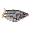 Three fishing lures shaped like fish, arranged in a row from largest to smallest. Náhled obrázku produktu