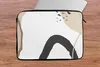 MuchoWow® Laptop Hülle 13 Zoll Sommer - Abstrakt - Weiß Produktbild-Vorschau 5