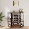 Iropro Weinregal, Weinschrank für 25 Flaschen, Weinständer Produktbild-Vorschau 5