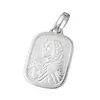 Anhänger 21x15mm Maria mit Jesuskind Silber 925 silber Produktbild-Vorschau 1
