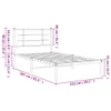 VidaXL 355606, Biały, 112 cm, 2,07 m, 90 cm, 1070 x 2030 Podgląd zdjęcia produktu 8