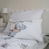 JERRY FABRICS Pościel dziecięca bawełniana Dumbo Grey, Podgląd zdjęcia produktu 4