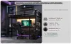 Gaming-Hochbett 120x200 cm Metallbett Schwarz mit Produktbild-Vorschau 12