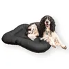 A dog lying on a dog bed. Produktbild-Vorschau