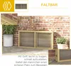 Fortuna Lai Kaninchenstall Holz klappbar Kleintierstall Produktbild-Vorschau 6