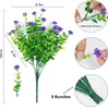 12 Bündel Künstliche Blumen Outdoor Indoor, Künstliche Produktbild-Vorschau 2