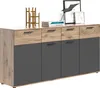 Mason Sideboard 4 Türen, 1 Schublade Eiche Nachbildung. Produktbild-Vorschau 1