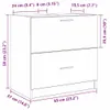 vidaXL Badezimmerschrank Artisan-Eiche 59 x 37 x 59 cm Produktbild-Vorschau 7