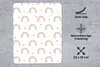 MuchoWow® Mauspad Mousepad Regenbogen - Schmetterling - Produktbild-Vorschau 3