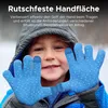 3 Paar Kinder Strickhandschuhe mit Touchscreen, Winter Produktbild-Vorschau 6