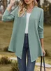 ASKSA Damen Strickjacke Kable Drapieren Lange aermel Offene Produktbild-Vorschau 3