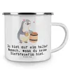 Mr. & Mrs. Panda Teetasse Bierbrauerin Herz - Weiß - Produktbild-Vorschau 3
