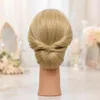 Cvičná kadeřnická hlava Iza s termovlasy 70 cm se stativem Náhled obrázku produktu 12