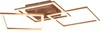 A modern ceiling light fixture with multiple square frames. Anteprima dell’immagine prodotto