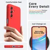 A collage of images showcasing a red phone case, highlighting its features and compatibility with wireless charging. Anteprima dell’immagine prodotto